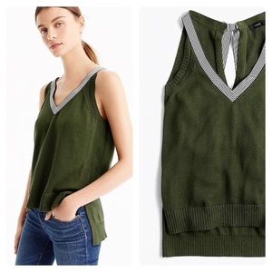 New! J. Crew Dark Blue Sleeveless Sweater
